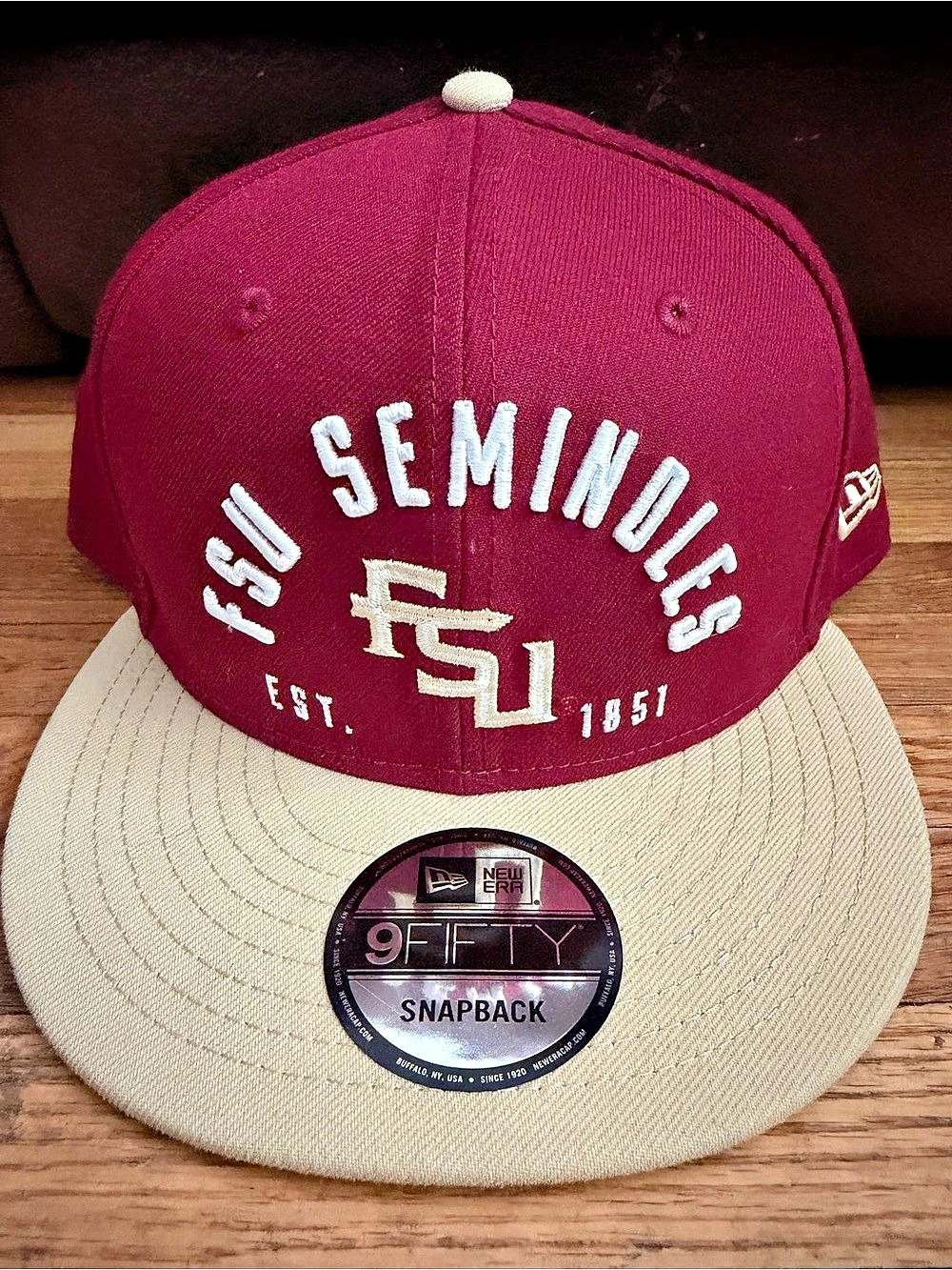 New Era Florida State University Seminoles 9FIFTY Snapback Hat